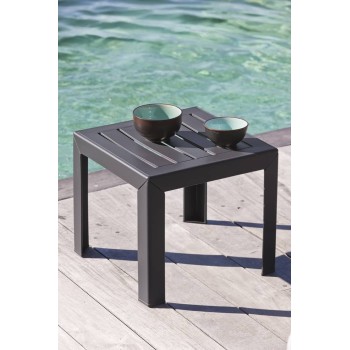 MESA BAJA MIAMI 40x40x35 ANTRACITA