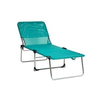 CAMA ALUMINIO FIBRELINE PLEGABLE TURQUESA