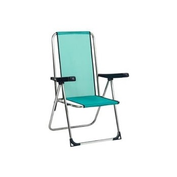 SILLA ALTA MULTIPOSICIONES TURQUESA