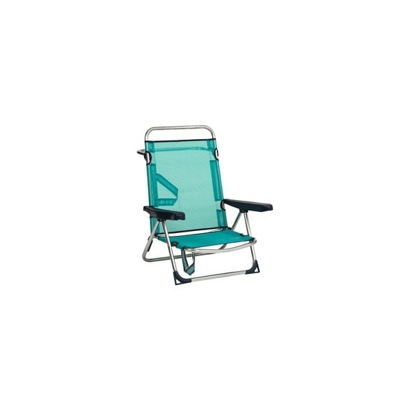 SILLA CONFORT PLAYA BAJA POSICION CAMA TURQUESA