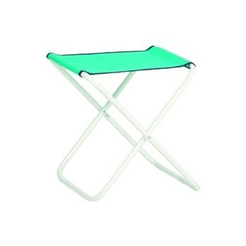 TABURETE PLAYA TURQUESA ACERO LACADO