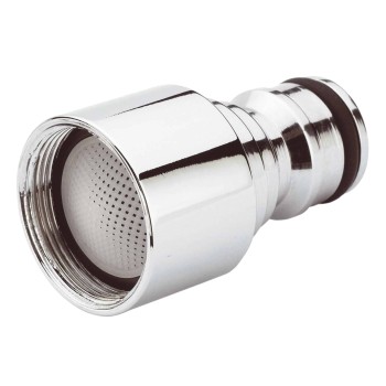 ADAPTADOR METAL MANGUERA ROSCA METRICA HEMBRA 24/100