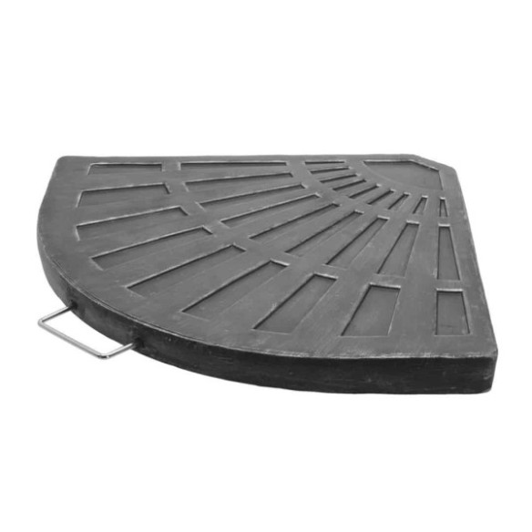 PIE PARASOL 1/4 CEMENTO EXCENTRICO