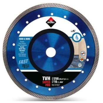 DISCO DIAMANTE MATERIALES DUROS TURBO VIPER TVH 250 SUPERPRO
