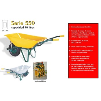 Bandeja SE/550 Amarilla 2