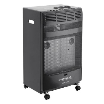 ESTUFA GAS 4100W  LLAMA AZUL BF5000 COLOR NEGRO