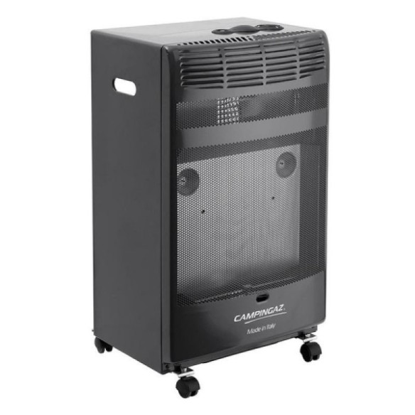 ESTUFA GAS 4100W  LLAMA AZUL BF5000 COLOR NEGRO