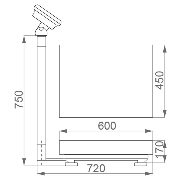 BALANZA ELECTRONICA DIGITAL CUENTAPIEZAS B004/150 FERVI