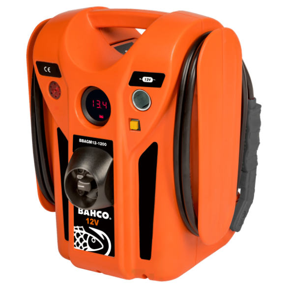 ARRANCADOR DE BATERIAS 12 V 1200 CA BAHCO