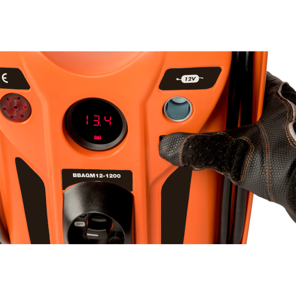 ARRANCADOR DE BATERIAS 12 V 1200 CA BAHCO