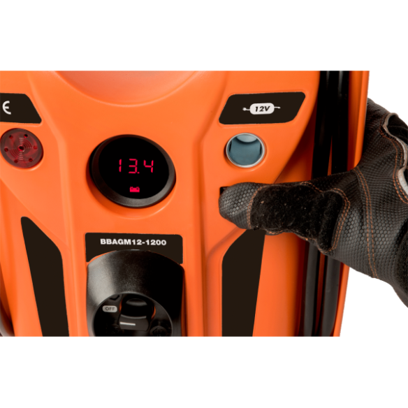 ARRANCADOR DE BATERIAS 12 V 1200 CA BAHCO