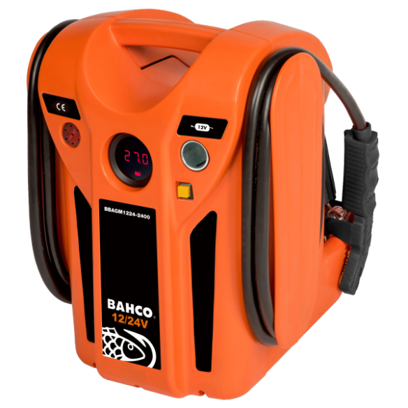 ARRANCADOR DE BATERIAS 12/24V 2400 / 1200 CA BAHCO