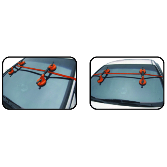 JUEGO DE VENTOSAS PARA LUNAS CON CORREA BAHCO