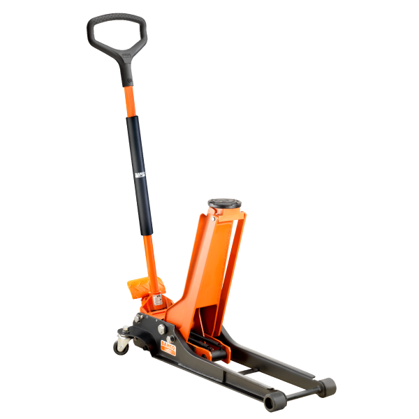 GATO DE CARRETILLA EXTRA BAJO Y LARGO 1,5 Tn BAHCO