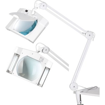 LAMPARA DE BAJO CONSUMO TIPO FLEXO CON LENTE FERVI