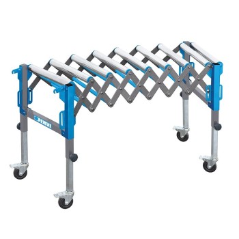 TRANSPORTADOR DE RODILLOS CON PANTOGRAFO FERVI 2