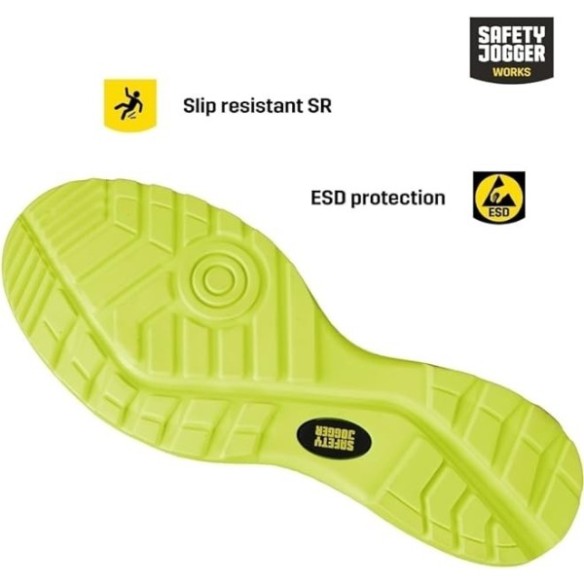 ZAPATO MODULO S3S LOW ESD AM/NEGRO T-42