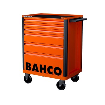 CARRO TALLER METALICO 6 CAJONES CON 216 PZAS BAHCO 2