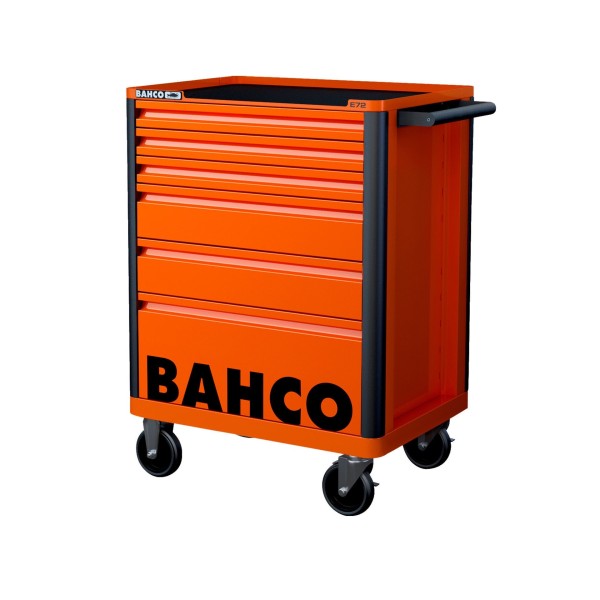 CARRO TALLER METALICO 6 CAJONES CON 216 PZAS BAHCO