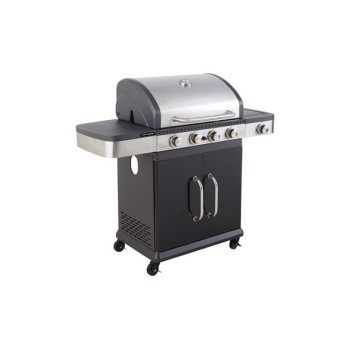 BARBACOA GAS FIDGI 4 QUEMADORES + SIDE GARDEN MAX