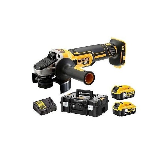 MINIAMOLADORA DCG405PS XR18V 125 MM 2 BAT 5.0AH DEWALT