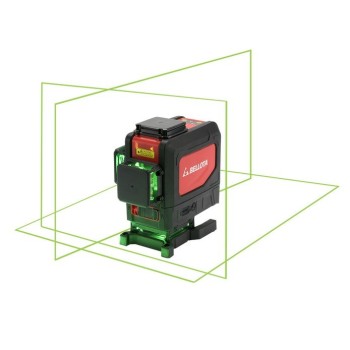 NIVEL LASER ESPECIAL ALICATADOS NIV30360VT TRES PLANOS VERDE 30m PRECISION 0,3mm/m 2
