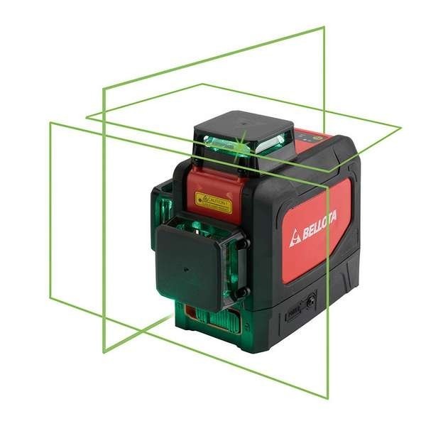 NIVEL LASER NIV30360V TRES PLANOS VERDE 30m PRECISION 0,3mm/m