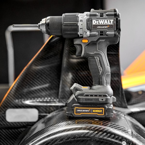 TALADRO PERCUTOR BRUSHLESS XR 18V PS MCLAREN F1 2x1.7Ah