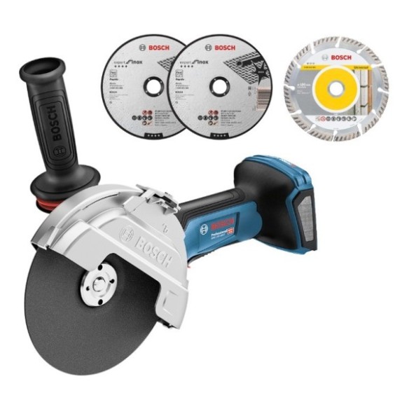 AMOLADORA BOSCH GWS 18V-180 P HOMBRE MUERTO