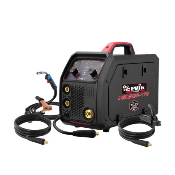 MAQUINA SOLDAR INVERTER MULTI PRO MIG 170 MIG/TIG/MMA