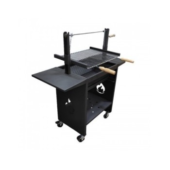 BARBACOA CARBON / LEÑA CON MANIVELA