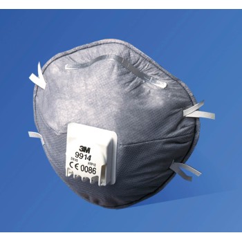 MASCARILLA CON VÁLVULA ESPECIAL SOLDADURA  FFP1 9914