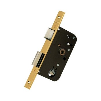 CERRADURA YALE 50 DE 70 HIERRO LATONADO