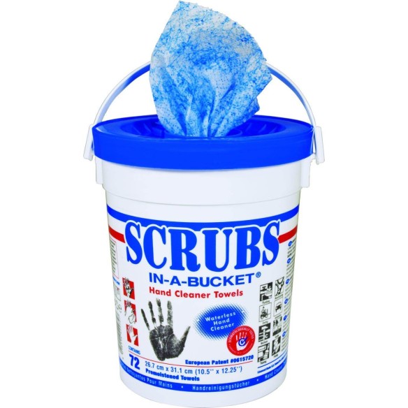 TOALLA LAVAMANOS SCRUBBS (72uds) 13943  KRAFFT