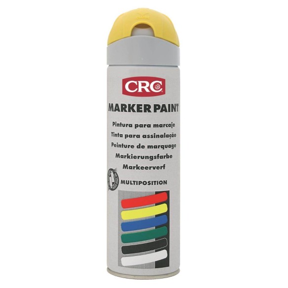 SPRAY MARCADOR OBRA CRC MARKERPAINT 500 ML AMARILLO