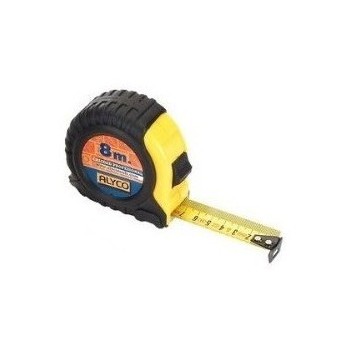 FLEXOMETRO CINTA METALICA DE 8 M. ALYCO