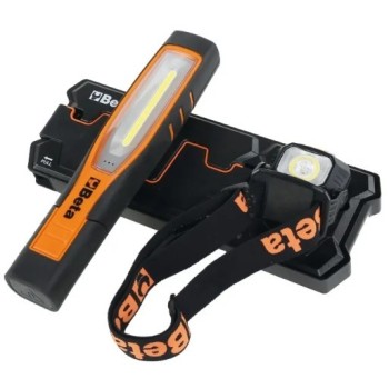 KIT LÁMPARAS INALÁMBRICAS 1838SW y 1836AW + BASE DE CARGA 1839BRW BETA