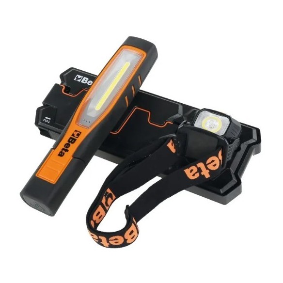 KIT LÁMPARAS INALÁMBRICAS 1838SW y 1836AW + BASE DE CARGA 1839BRW BETA