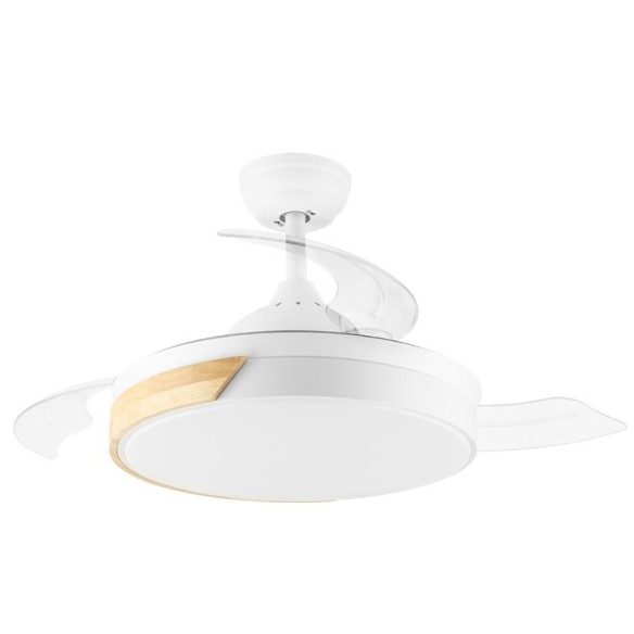 VENTILADOR DE TECHO RETRÁCTIL CP 136105 40W 105CM C/LUZ SONIFER