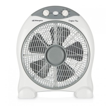 VENTILADOR BOX FAN ASPAS 30 CM. 3 VELOCIDADES 45 W.