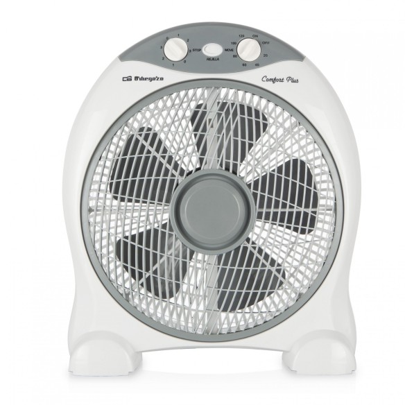 VENTILADOR BOX FAN ASPAS 30 CM. 3 VELOCIDADES 45 W.