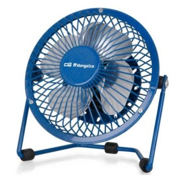 VENTILADOR DE SOBREMESA PW 1027 MINI 8W 10CM USB AZUL SONIFER