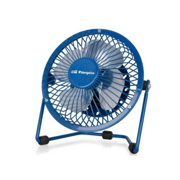 VENTILADOR DE SOBREMESA PW 1027 MINI 8W 10CM USB AZUL SONIFER