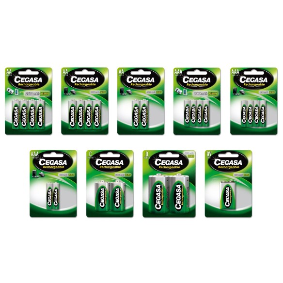 PILA RECARG. 2700mAh HR06 1,2V (BL.4UDS)