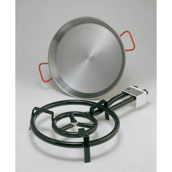 PAELLERO 40CM.+PAELLERA GARCIMA