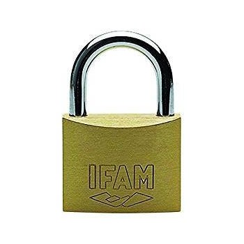 CANDADO IFAM SERIE K ARCO NORMAL LLAVES IGUALES 60 MM LATON