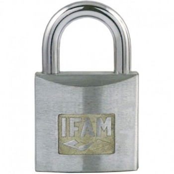 CANDADO IFAM SERIE Z ARCO NORMAL LLAVES IGUALES 25 MM ACERO NIQUELADO