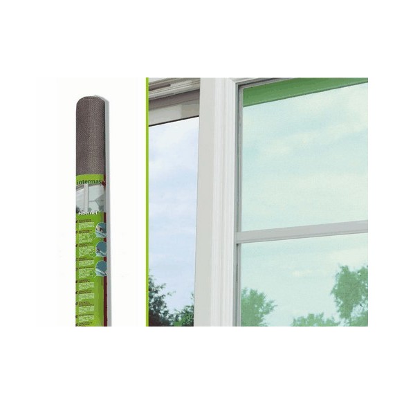 MALLA MOSQUIT.FIBERNET 1,0X30M GRIS INTE