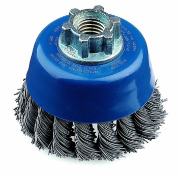 CEPILLO TAZA JAZ HST ACERO GRIS TRENZADO 65X0,5 MM M-14