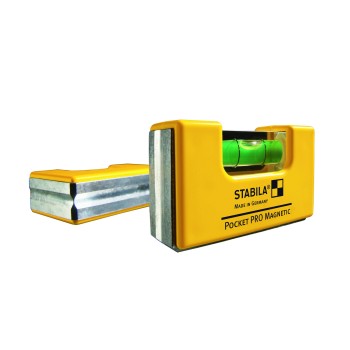 NIVEL MAGNETICO BOLSILLO PROFESIONAL STABILA POCKET LEVEL PROF ALUMINIO 7 CM